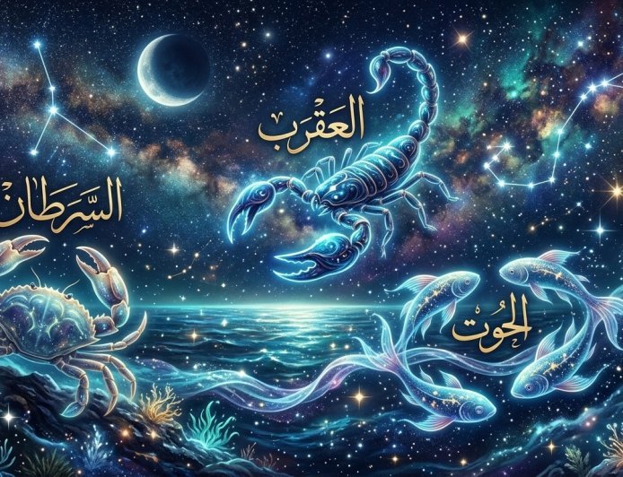 الأبراج المائية: السرطان، العقرب، الحوت - صفاتهم المشتركة وأسرار شخصياتهم