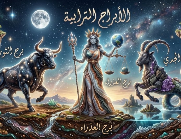 الأبراج الترابية: الثور، العذراء، الجدي - صفاتهم المشتركة وأسرار شخصياتهم