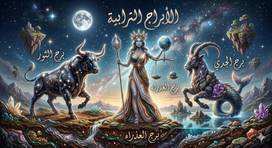 الأبراج الترابية: الثور، العذراء، الجدي - صفاتهم المشتركة وأسرار شخصياتهم